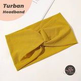 JBextension Glitter Headbands for Women Extra Large Turban Headband Hairband Hair Twisted Knot 1 Pcs