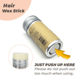 JBextension Hair Wax Stick, Wax Stick for Hair Wigs Fly away Hair Tamer Stick for Smoothing Flyaways & Taming Frizz 1Pcs