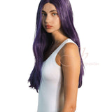 JBEXTENSION 26 Inches Dark Purple Color Long Straight Frontlace Wig VIOLET