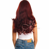 JBEXTENSION 22 Inches Medium Long Curly Red Wig MIMOSA