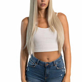 JBEXTENSION 30 Inches Light Blonde With Dark Root Straight Lace Front Wig.Pre Plucked 6*14 HD Transparent Lace Frontal Wig MARIA