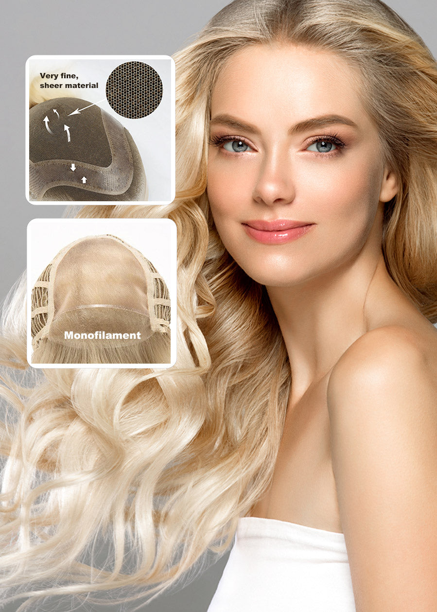 Natural Appearance with Monofilament Top Wigs