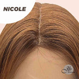 JBextension 26 Inches Copper Curly Frontlace Wig NICOLE