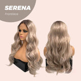 JBEXTENSION 26 Inches Ombre Light Blonde Body Wave Frontlace Wig SERENA