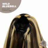 JBEXTENSION 22 Inches Ponytail Coulisse Straight【WILD BLUEBELL】