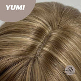 [PRE-ORDER]JBEXTENSION 30 Inches Long Light Brown With Highlight Wig With Bangs YUMI