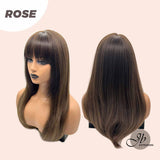 JBEXTENSION 22 Inches Brown Fashion Women Wig ROSE