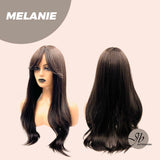 JBEXTENSION 26 Inches Soft Black Curly Wig MELANIE