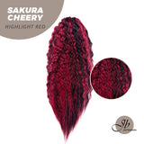JBEXTENSION 22 Inches Ponytail Coulisse Wave【SAKURA CHERRY】