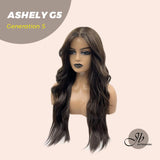JBEXTENSION GENERATION FIVE 25 Inches Body Wave Dark Brown Color Wig ASHELY G5