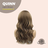 [PRE-ORDER]JBEXTENSION GENERATION FIVE 20 Inches Light Brown Body Wave Wig QUINN LIGHT BROWN G5