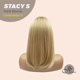 JBEXTENSION GENERATION FIVE 16 Inches Dark Blonde Straight Wig STACY S BLONDE