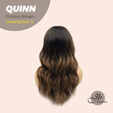 JBEXTENSION GENERATION FIVE 20 Inches Ombre Brown Body Wave Wig QUINN OMBRE BROWN G5