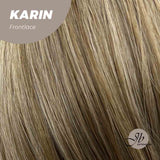 JBEXTENSION 22 Inches Body Wave Mix Blonde Frontlace Wig KARIN