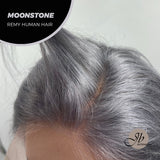[PRE-ORDER] JBEXTENSION GEMSTONE COLLECTION 12 Inches Real Human Hair Dark Grey Bob Cut Free Parting Wig MOONSTONE