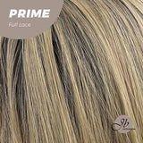 JBEXTENSION 28 Inches Mix Blonde Long Straight HD Transparent 360 Lace Front Wigs Pre-Plucked Hair Glueless 180% Density Full Lace Hair Wigs For Thinning Hair PRIME