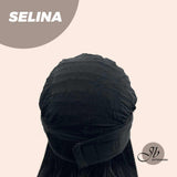 JBEXTENSION 26 Inches Black Curly Headband Wig SELINA