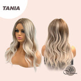 JBEXTENSION 22 Inches Body Wave Balayage Blonde Wig TANIA