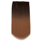 22" Hair Extensions Clip-in Straight 160g OMBRE'