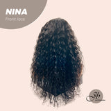 jbextension real human hair wig 5X5 Hd Lace Closure Wig Human Hair For Women Water Wave Closure Wigs Pre Plucked With Baby Hair Free Deep Part Glueless Hair Grade 8a 16 inch NINA